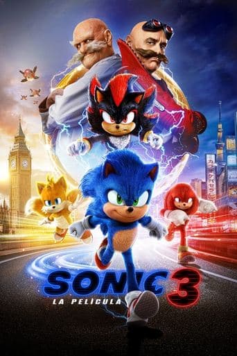 Sonic 3: La película poster