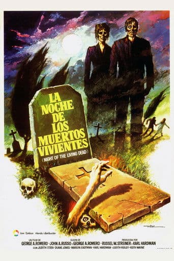 La noche de los muertos vivientes poster
