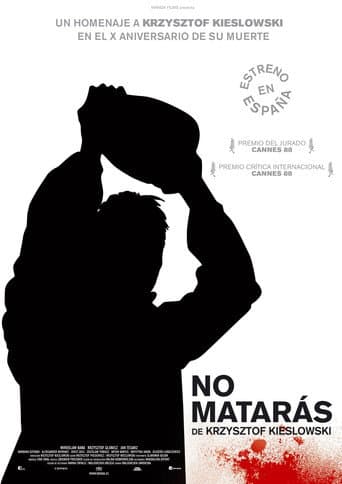 No matarás poster