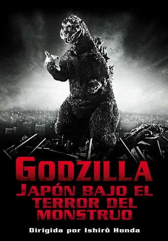 Godzilla, Japón bajo el terror del monstruo poster
