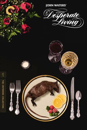 Vivir desesperadamente poster