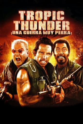 Tropic Thunder, ¡una guerra muy perra! poster
