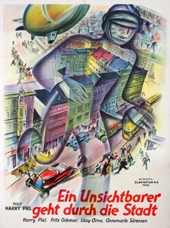 Ein Unsichtbarer geht durch die Stadt poster