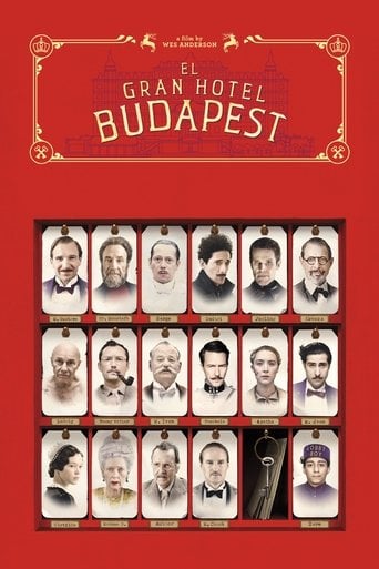 El gran hotel Budapest poster