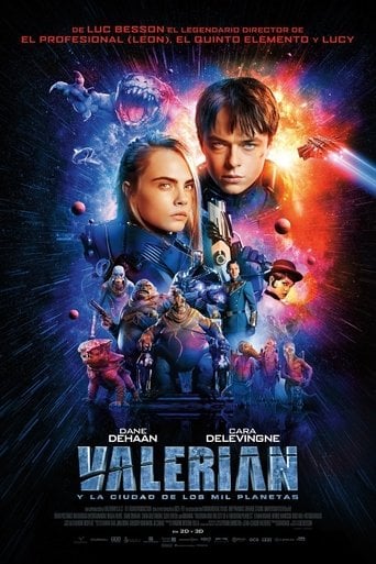 Valerian y la ciudad de los mil planetas poster