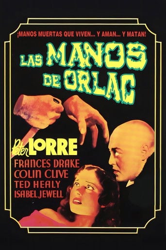 Las manos de Orlac poster