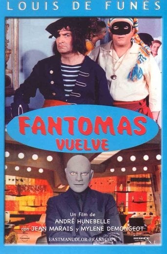 Fantomas vuelve poster