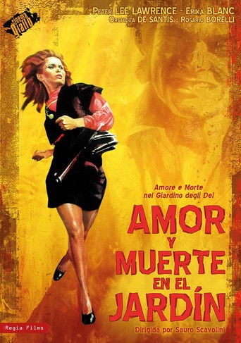 Amor y muerte en el jardín poster