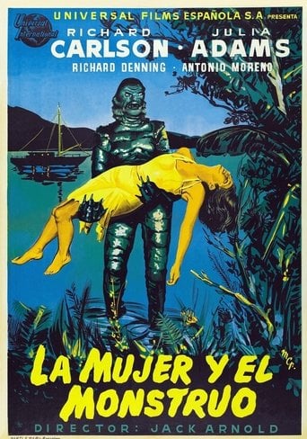 La mujer y el monstruo poster