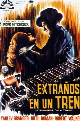 Extraños en un tren poster