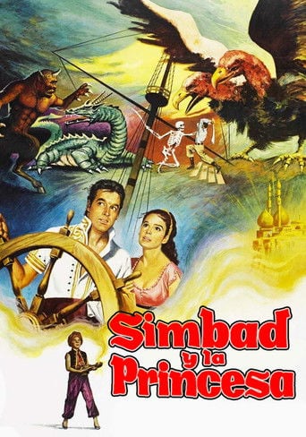 Simbad y la princesa poster