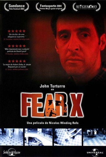 Fear X poster