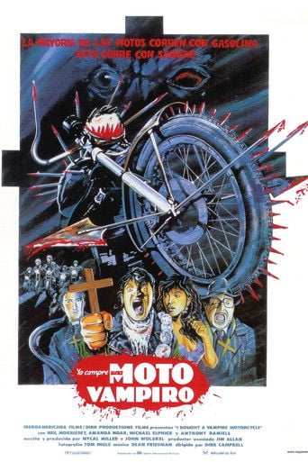 Yo compré una moto vampiro poster