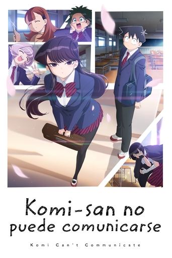 Komi-san no puede comunicarse poster