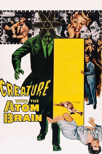 La criatura con el cerebro atómico poster