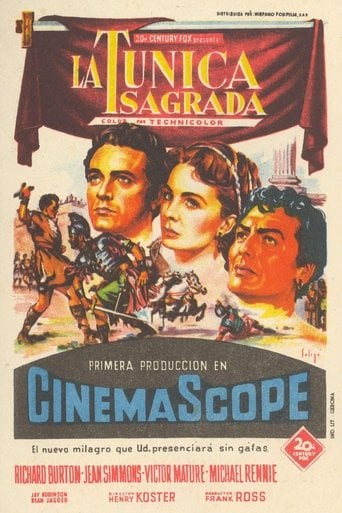 La túnica sagrada poster