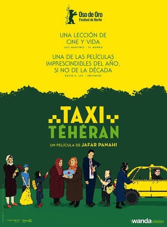 Taxi Teherán poster