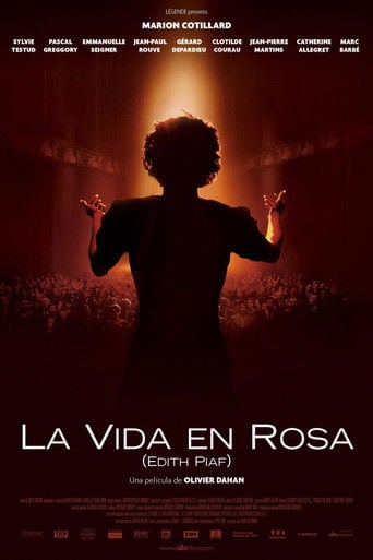 La vida en rosa poster
