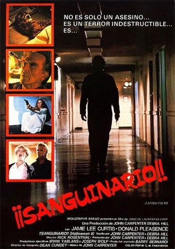 Halloween II: Sanguinario poster
