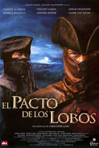 El pacto de los lobos poster