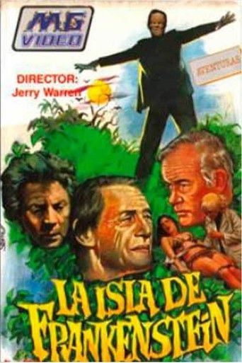 La isla de Frankenstein poster