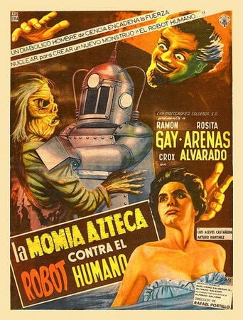 La momia azteca contra el robot humano poster