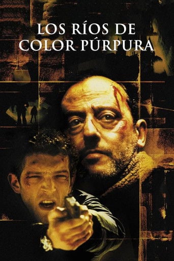 Los ríos de color púrpura poster