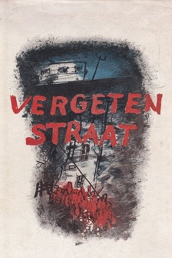 Vergeten straat poster