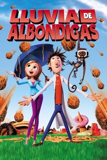 Lluvia de albóndigas poster