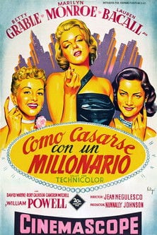 Cómo casarse con un millonario poster