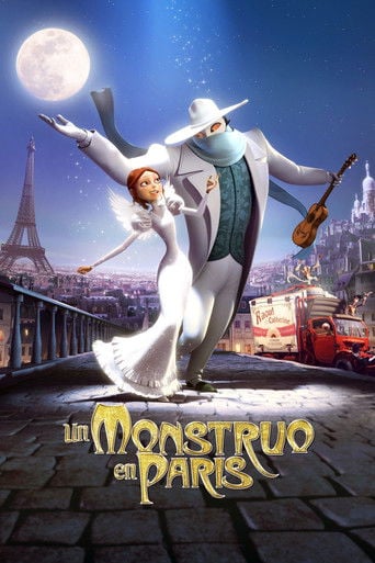 Un monstruo en París poster