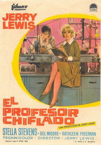 El profesor chiflado poster