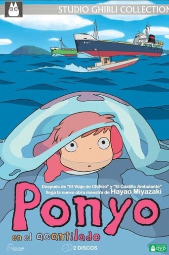 Ponyo en el acantilado poster