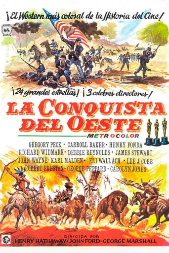 La conquista del Oeste poster