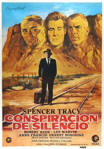 Conspiración de silencio poster