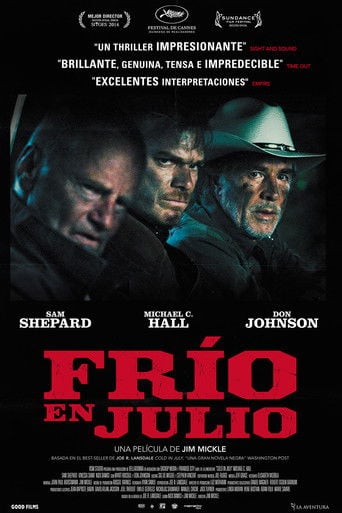 Frío en julio poster