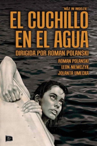 El cuchillo en el agua poster