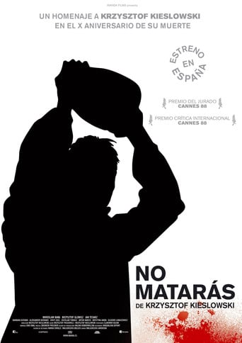 No matarás poster