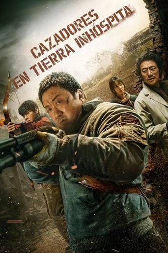 Cazadores en tierra inhóspita poster