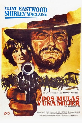 Dos mulas y una mujer poster