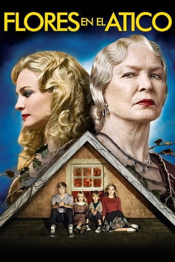 Flores en el ático poster
