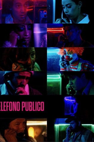 Teléfono público poster