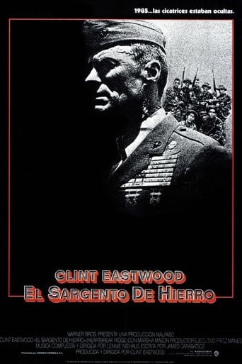 El sargento de hierro poster