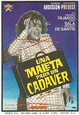 Una maleta para un cadáver poster
