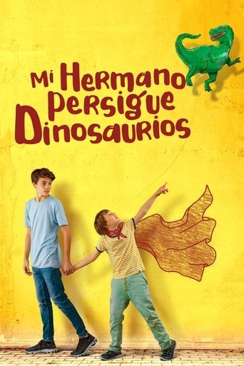 Mi hermano persigue dinosaurios poster