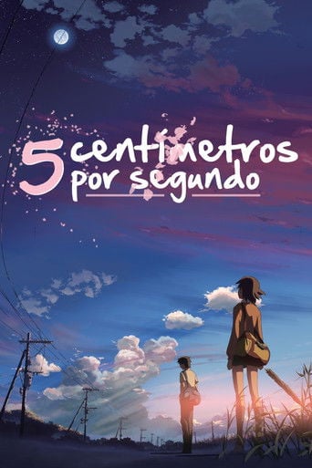 5 centímetros por segundo poster