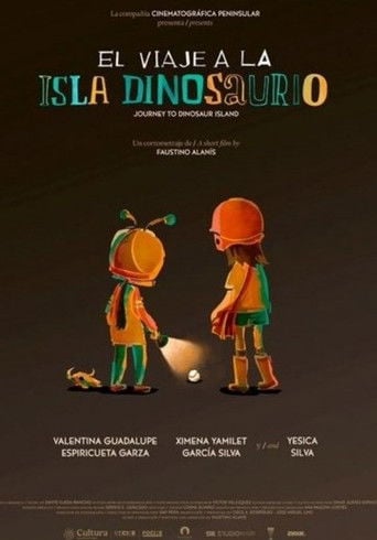 El viaje a la isla dinosaurio poster