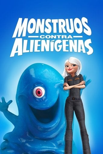 Monstruos contra alienígenas poster