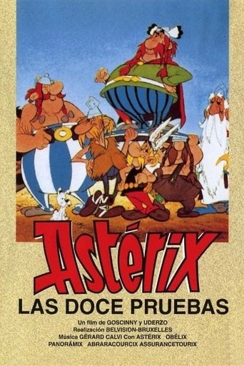 Las doce pruebas de Astérix poster
