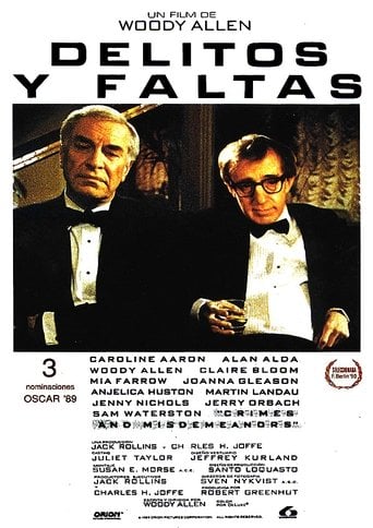 Delitos y faltas poster